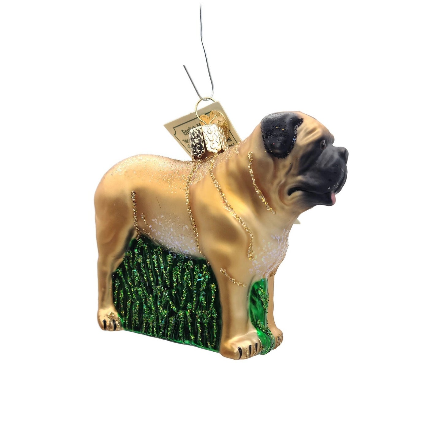 Old World Christmas English Mastiff Dog Christmas Holiday Tree Ornament