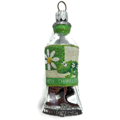 Patricia Breen Miniature Paint Tube Chameleon Daisy Spring Christmas Ornament