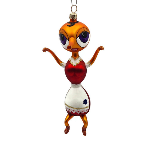 Slavic Treasures Jeepers Momma Way Out Bugs Halloween Christmas Tree Ornament