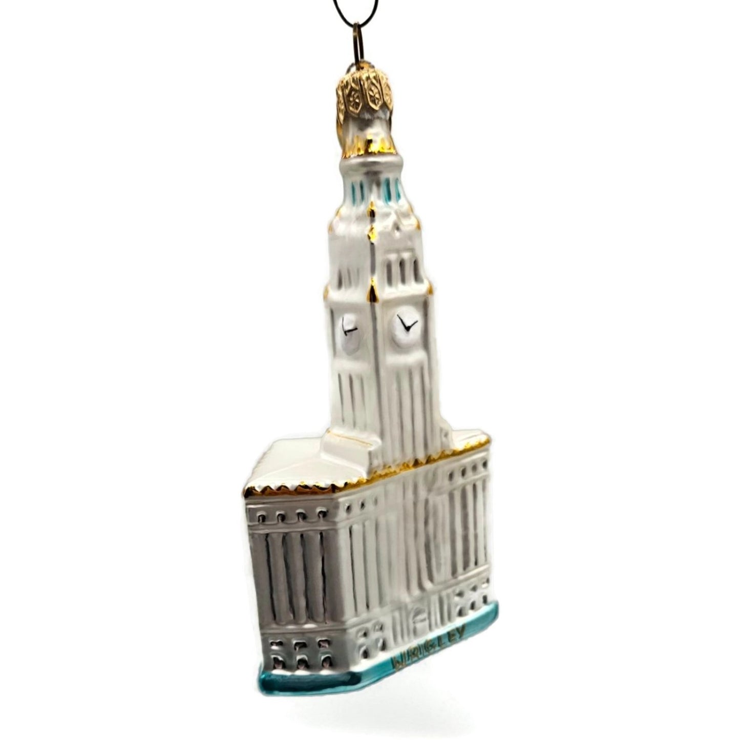 The Wrigley Building Chicago Magnifice Mile Christmas Ornament Landmark Creation