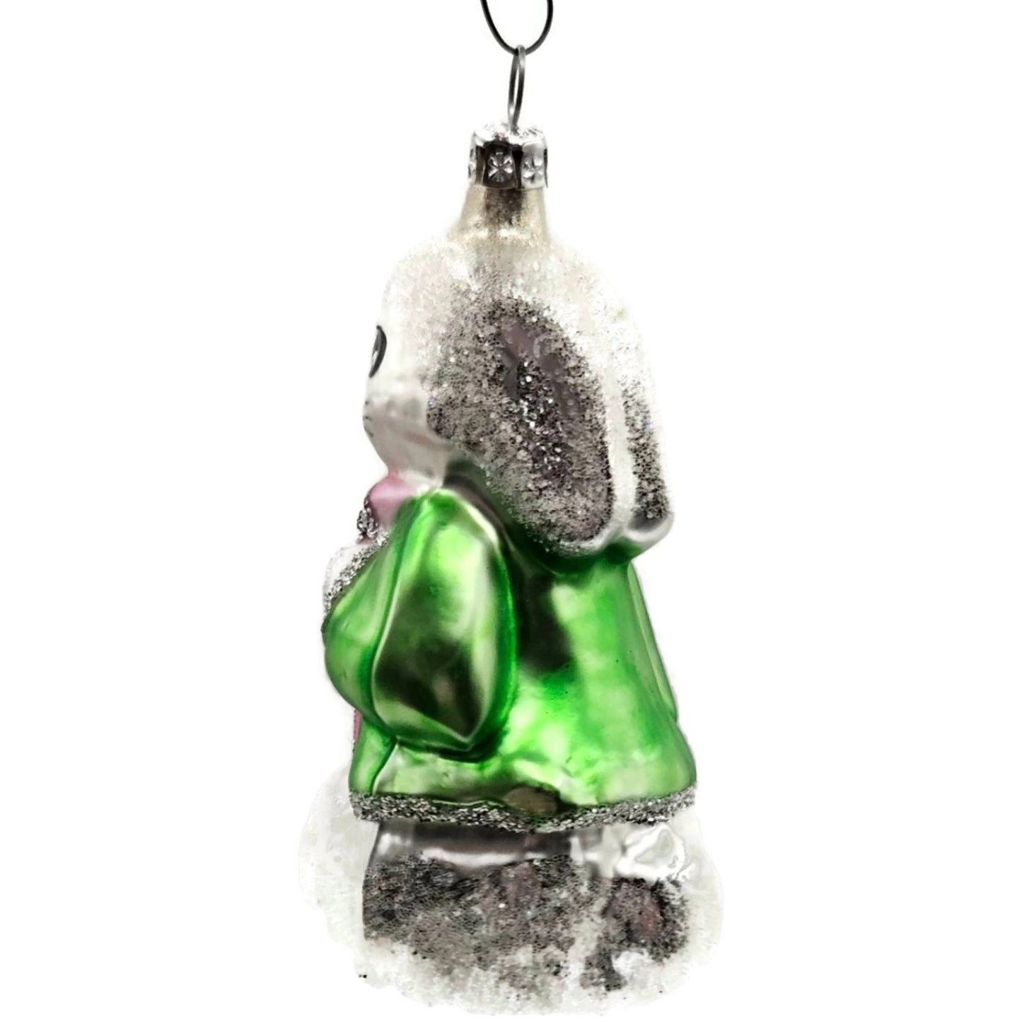 Christopher Radko A Shy Rabbits Heart AIDS Awareness Christmas Tree Ornament