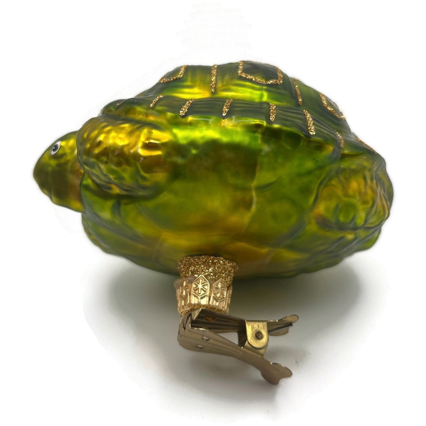 Patricia Breen Henris Turtle Art Green Animal Clip On Christmas Tree Ornament