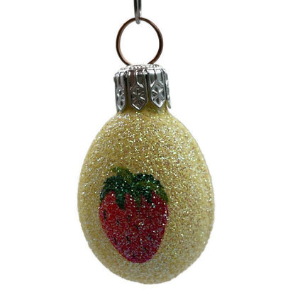 Patricia Breen Miniature Egg Strawberry Easter Holiday Christmas Tree Ornament