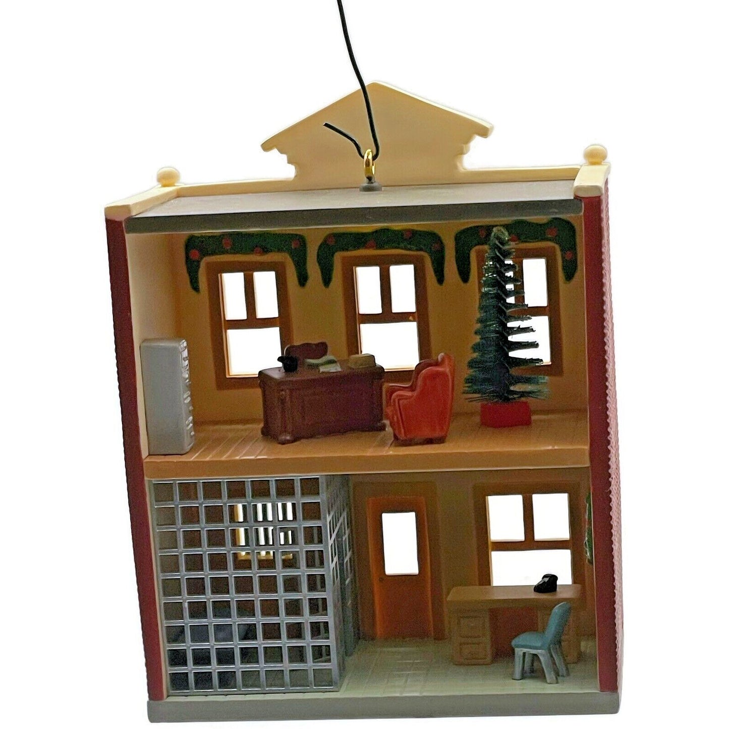 Hallmark Ornament Keepsake Korners Police Station Nostalgic 2009 Christmas Tree