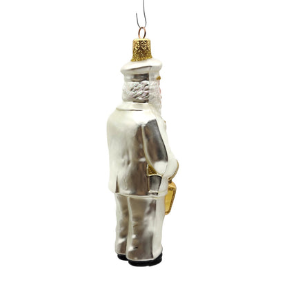 Patricia Breen Lighthouse Keeper Santa Claus Pearl Nautical Christmas Ornament
