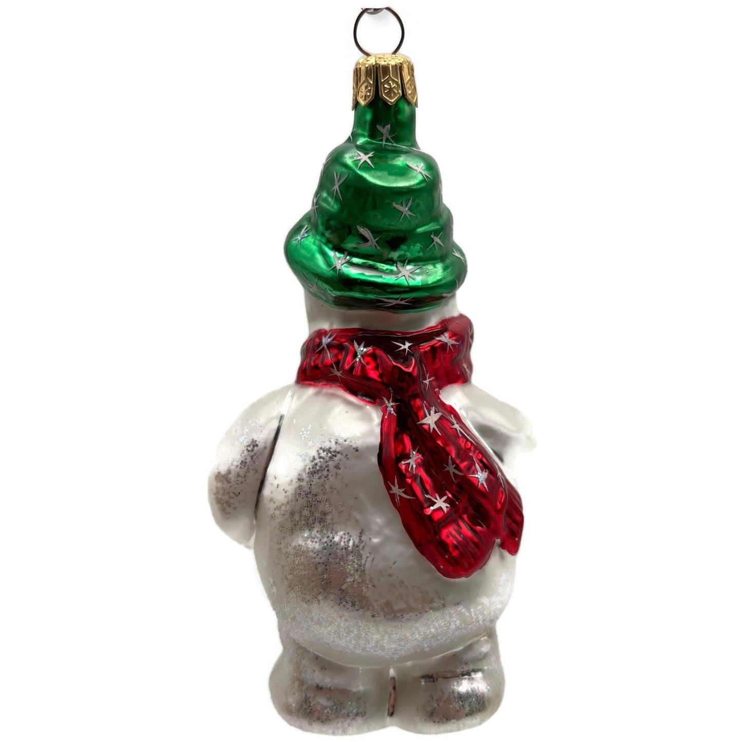 Christopher Radko Frosty Weather Snowman Christmas Tree Ornament 96-SP-14