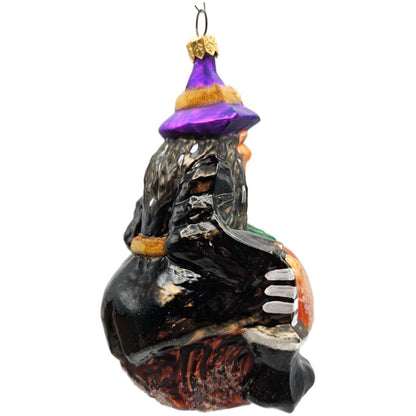 Christopher Radko Punkin Pal Witch Pumpkin Halloween Christmas Ornament 97-241-1
