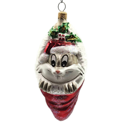 Christopher Radko Warner Bros Studio Bugs Taz Stockings Set Christmas Ornament