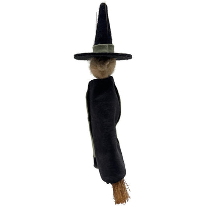 Gladys Boalt Wicked Witch Wizard of Oz Fabric Christmas Tree Ornament Signed