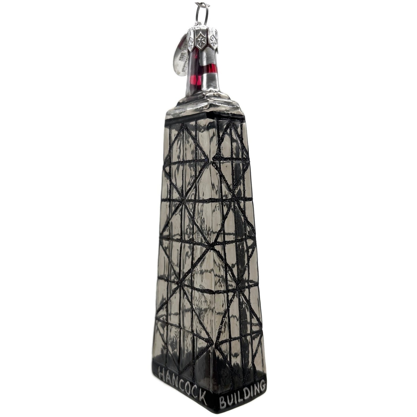 Landmark Creations The John Hancock Center European Glass Christmas Ornament