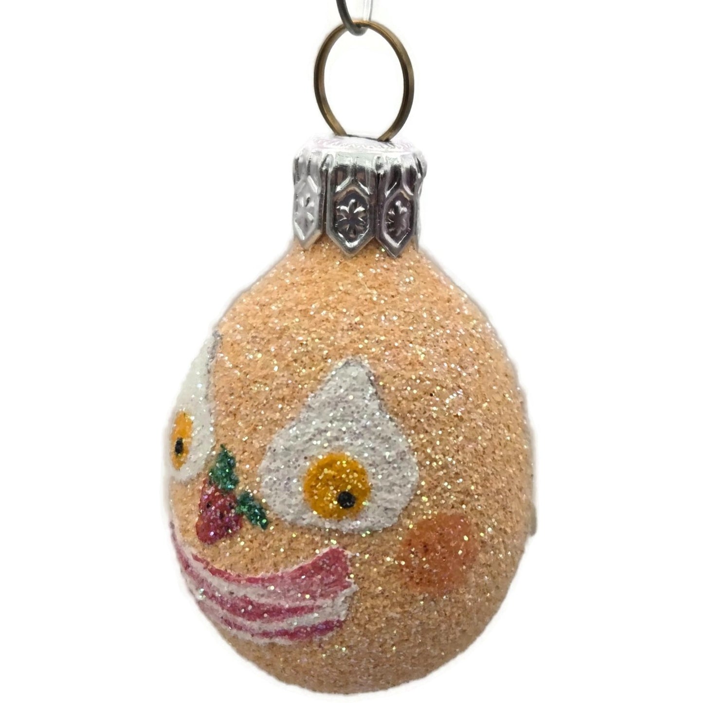 Patricia Breen Miniature Egg Breakfast Bacon Easter Christmas Ornament 2451