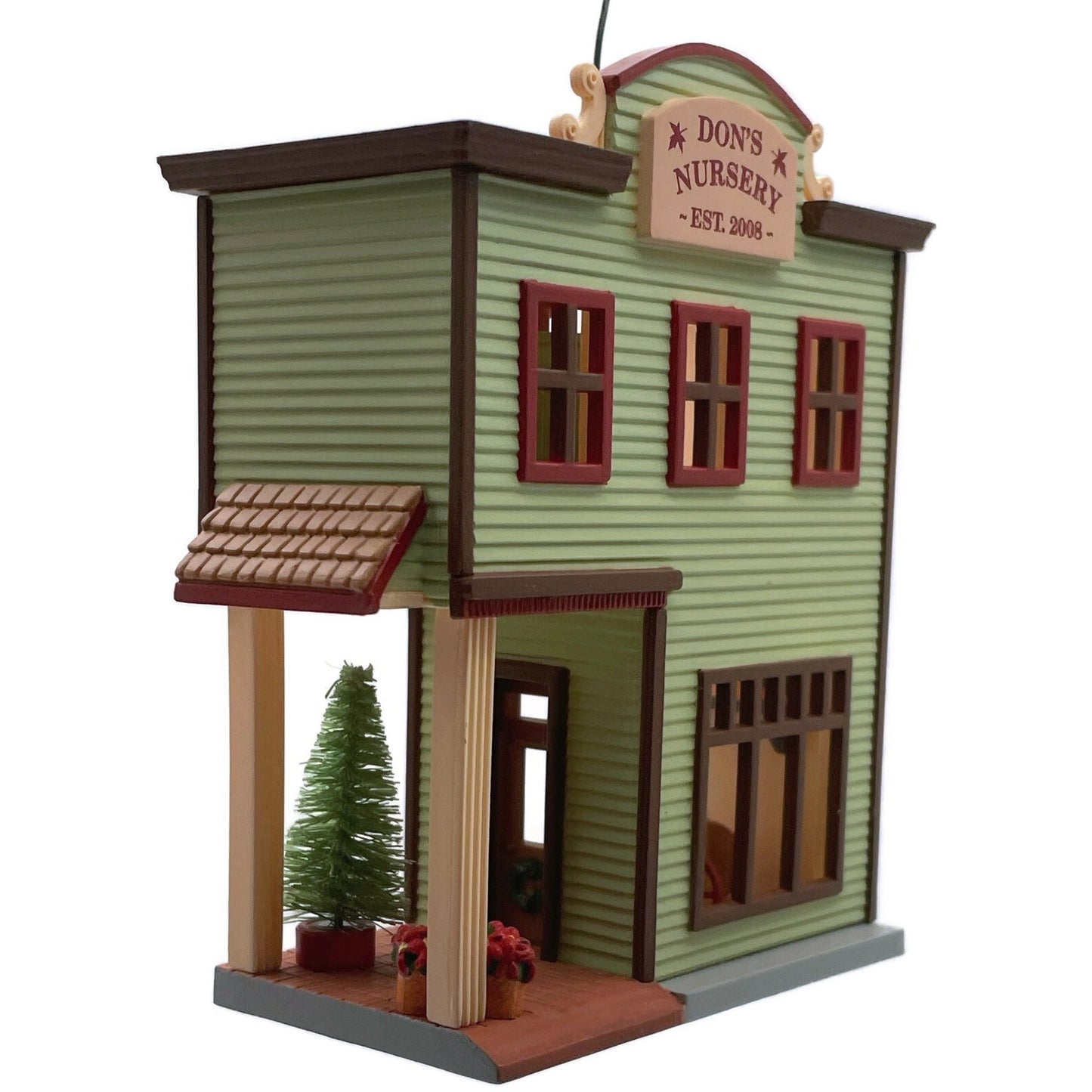 Hallmark Dons Nursery 2008 25th Anniversary Christmas Keepsake Ornament House