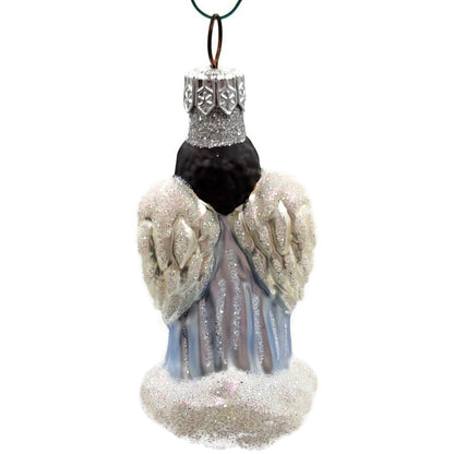 Patricia Breen Quartet of Angels Pastel Heart Blue Christmas Tree Ornament
