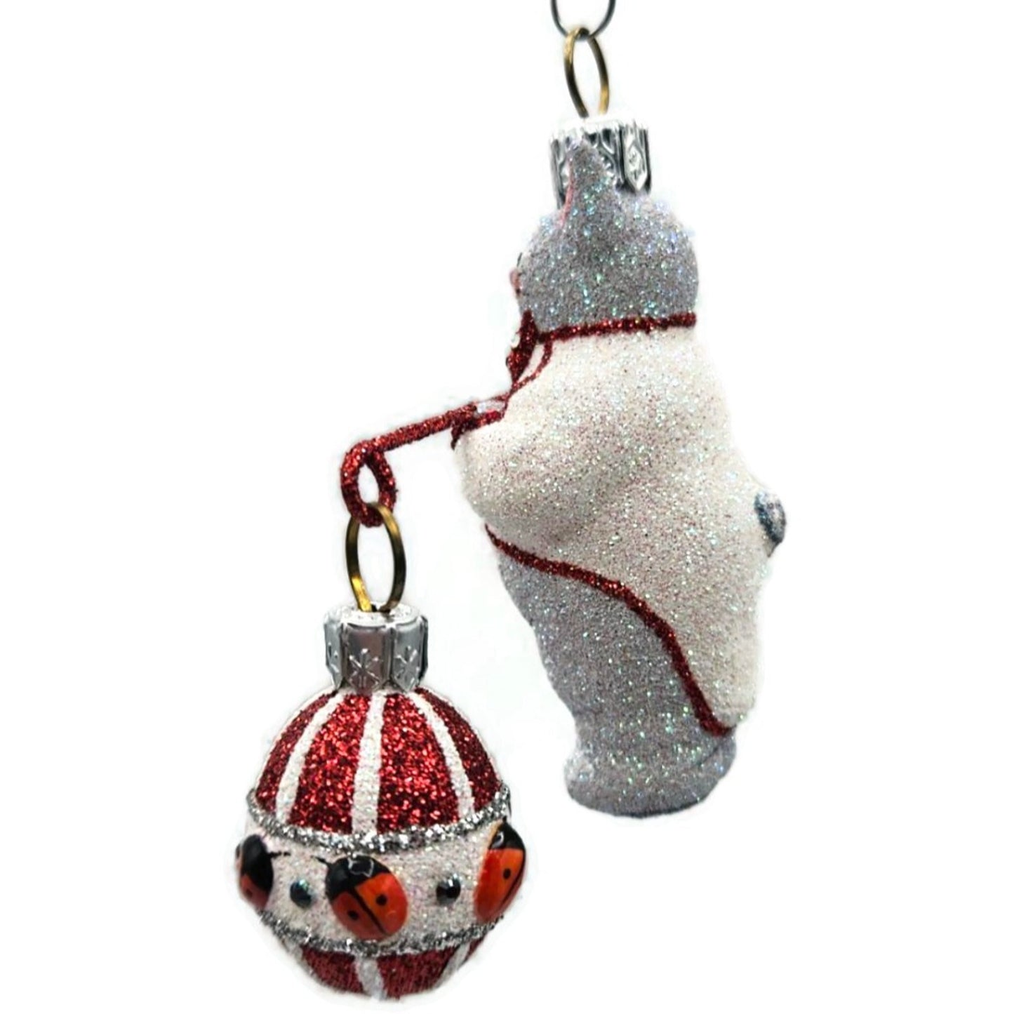 Patricia Breen Bunny Balance Ladybugs Mini Eggs Easter Christmas Tree Ornament