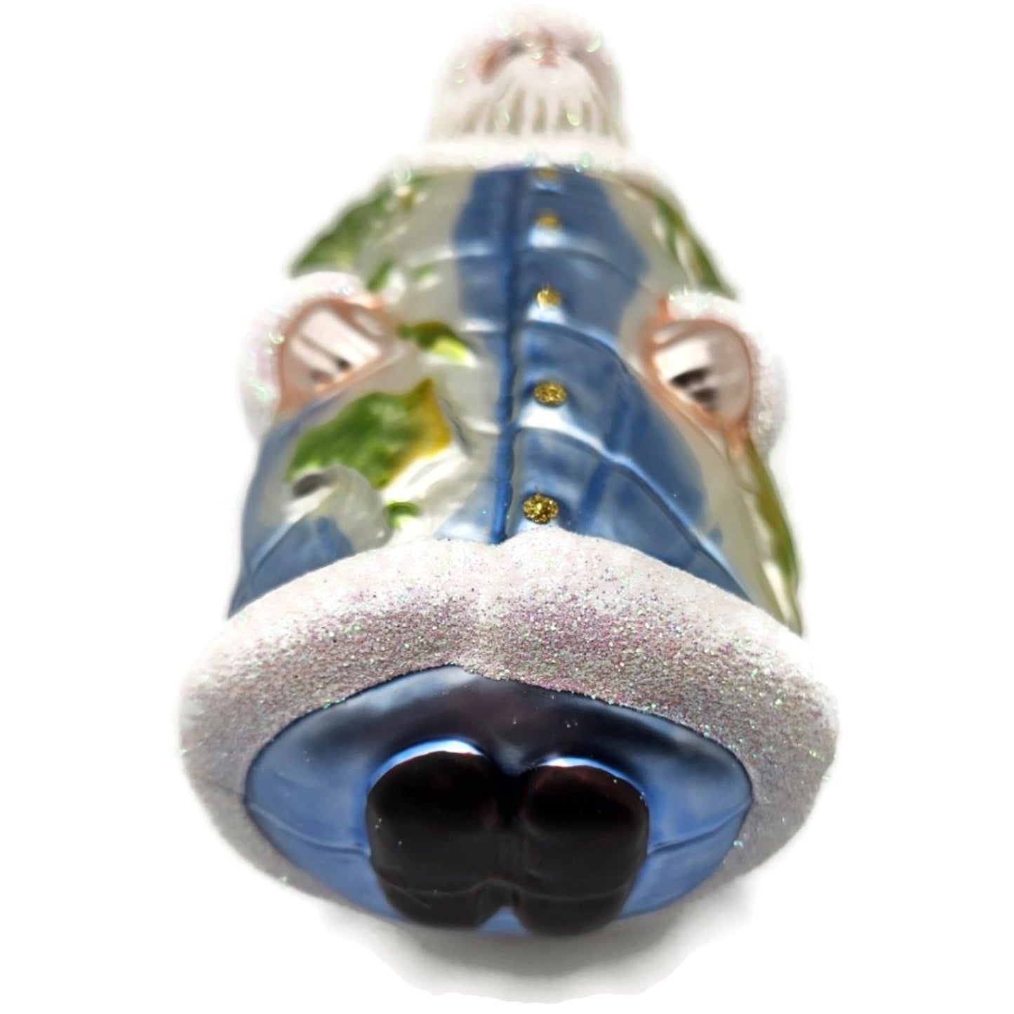 Patricia Breen Global Santa Claus Travel World Map Coat Christmas Tree Ornament