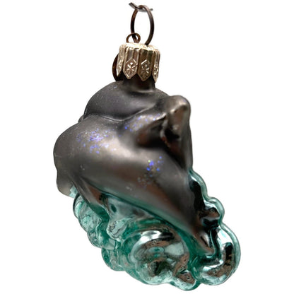 Christopher Radko Dolphin Duo Little Gems Nautical Christmas Ornament 00-510-0