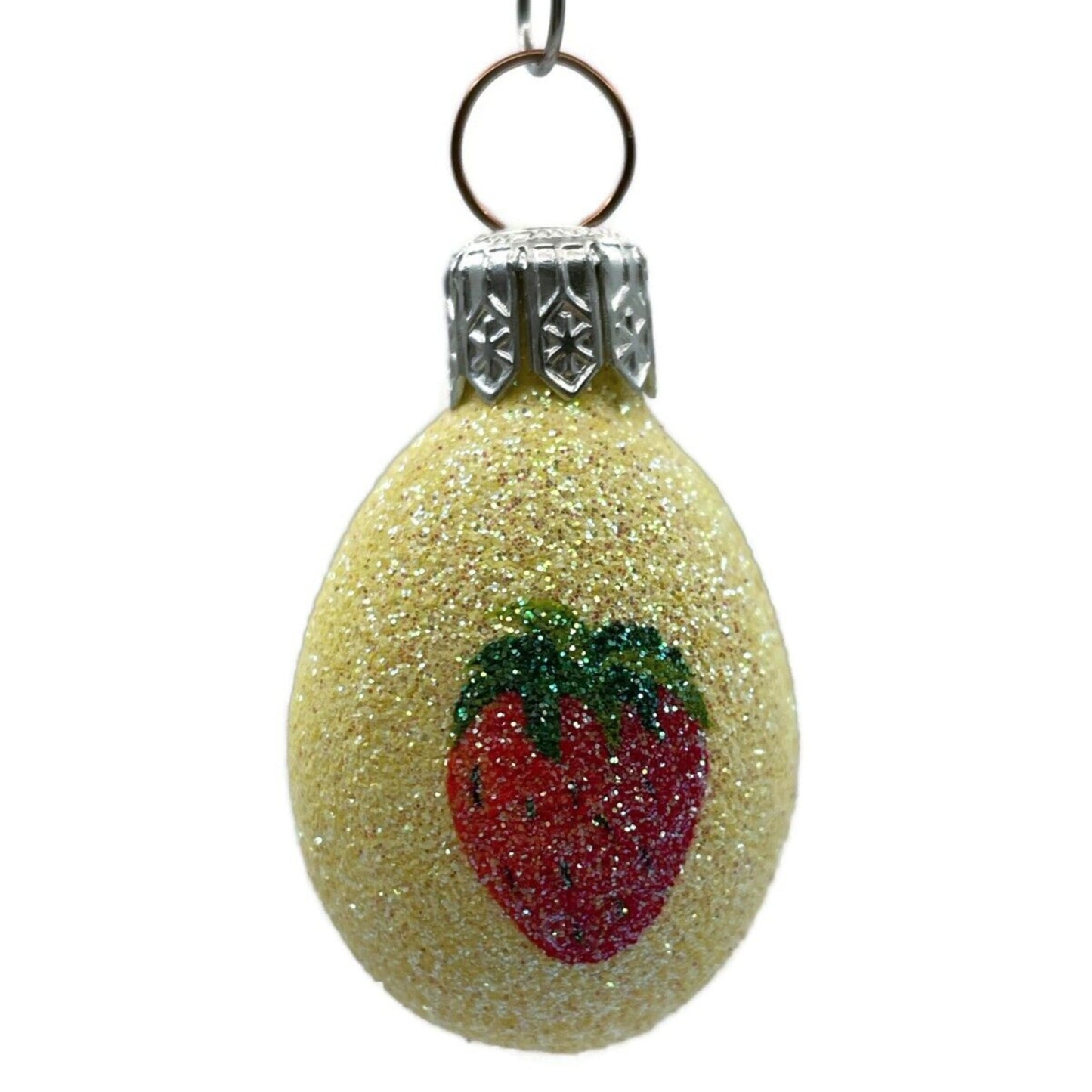 Patricia Breen Miniature Egg Strawberry Easter Holiday Christmas Tree Ornament