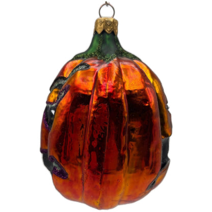 Slavic Treasures Baneful Bill Monster Pumpkin Bat Halloween Ornament 01-448-A