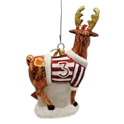 Juliska Country Estate Reindeer Games Donner the Reindeer Christmas Ornament