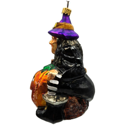 Christopher Radko Punkin Pal Witch Pumpkin Halloween Christmas Ornament 97-241-1