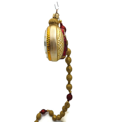 Patricia Breen Millennium Watch Santa Claus Christmas Holiday Tree Ornament