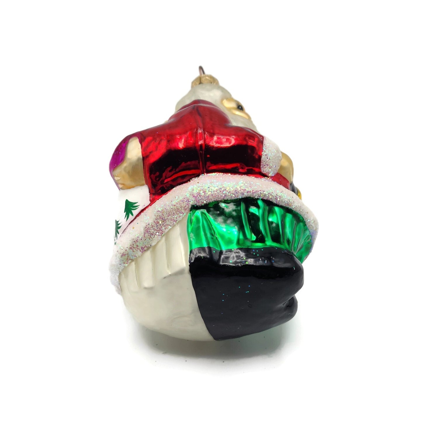 Christopher Radko The Clauses Double Sided Santa Christmas Ornament 96-159-0