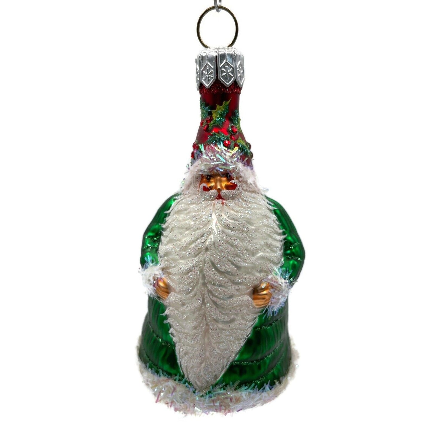 Patricia Breen Belvedere Elf Standing Red Green Christmas Holiday Tree Ornament