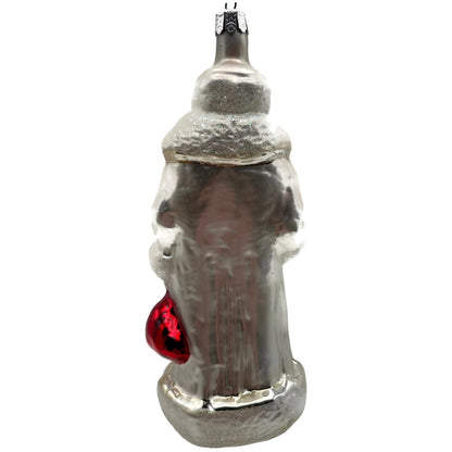 Christopher Radko Russian Santa Claus White Christmas Tree Ornament 91-112-1