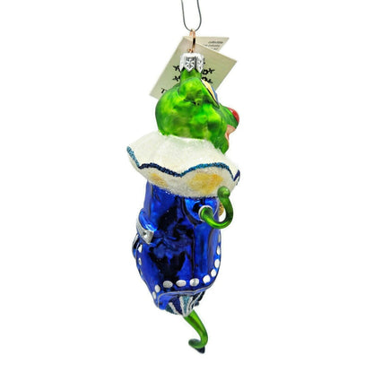 Slavic Treasures Jumping Jester Frog Halloween Christmas Tree Ornament 00402AFB