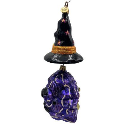 Christopher Radko Witch Topper Halloween Christmas Hat Ornament 02-0041-0