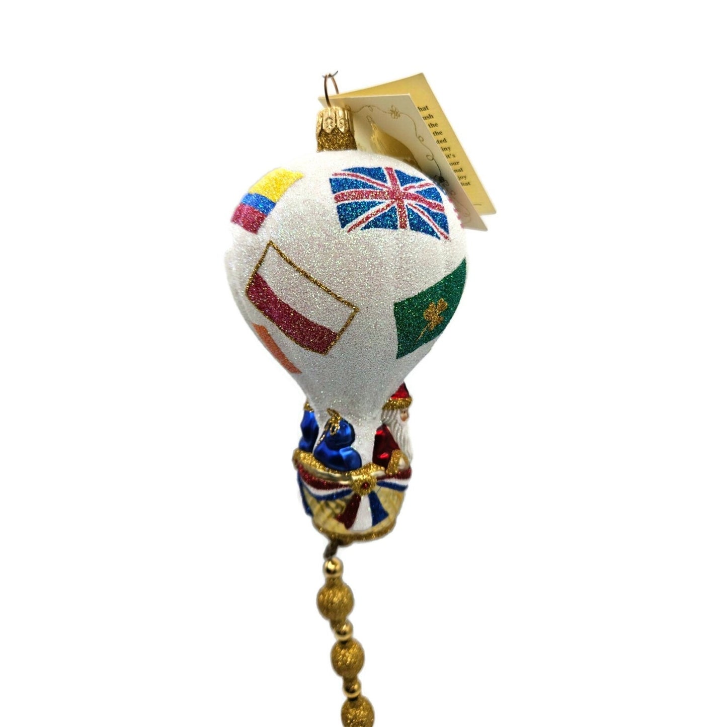 Patricia Breen Citizen of the World Santa Claus Balloon Christmas Tree Ornament