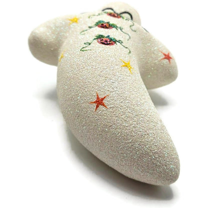 Patricia Breen Very Grand Ghost Pearl White Pumpkin Stars Halloween Ornament