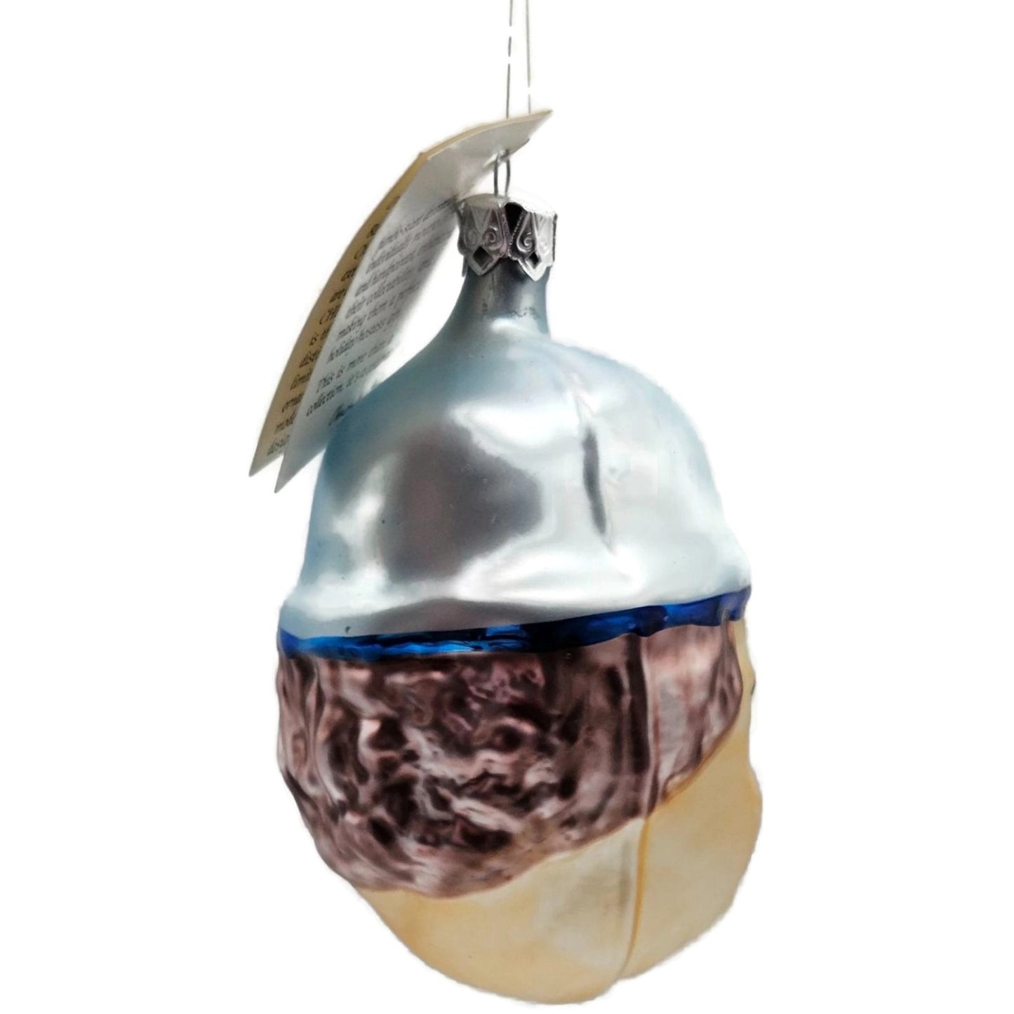 Christopher Radko Charlie Chaplin Hand Blown Glass Christmas Tree Ornament