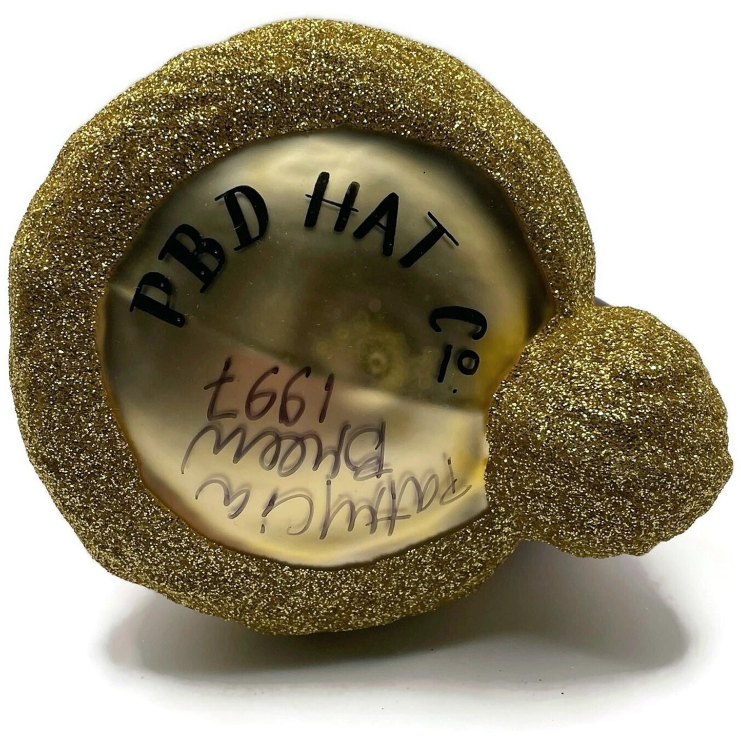 Patricia Breen Ornament Hats Off to Santa Bordeaux Christmas Tree Signed Decor