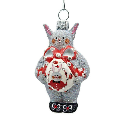 Patricia Breen Keepsake Egg Ladybug Bunny Easter Holiday Christmas Tree Ornament