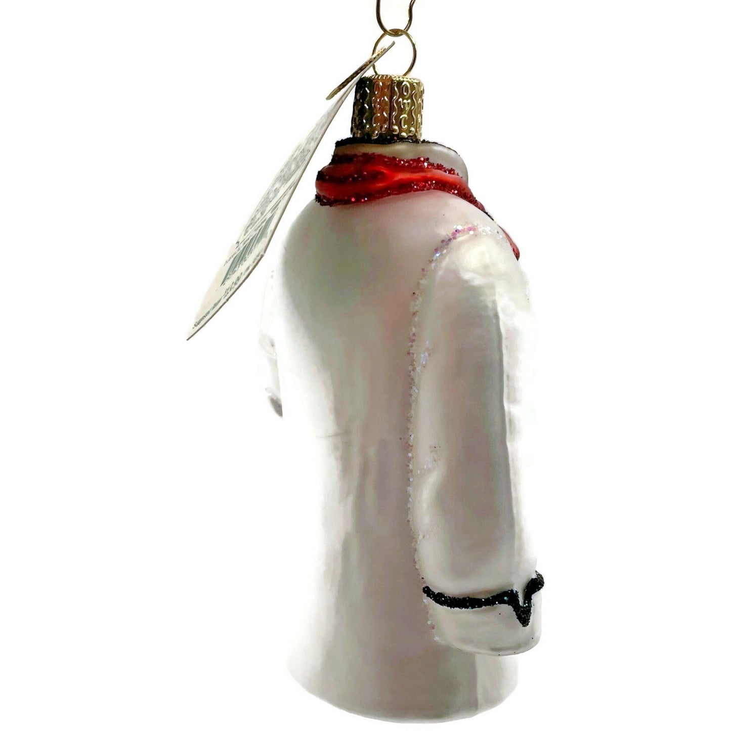 Chefs Coat White Jacket OWC Ornament Cooking Old World Christmas Tree Decor