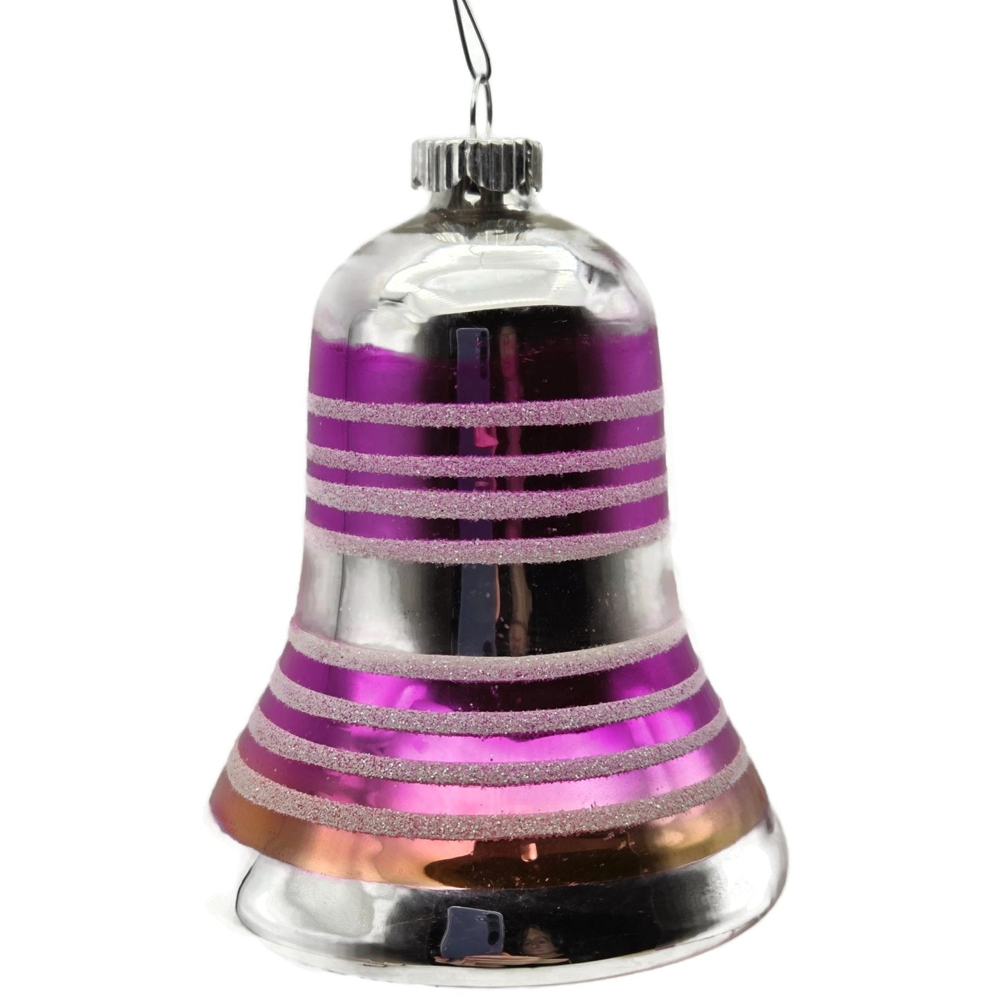 Christopher Radko Shiny Brite Ringing Bells Christmas Tree Ornament Set 4017580