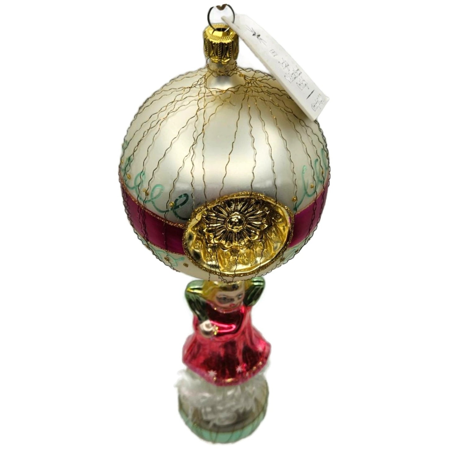 Christopher Radko Angels We Have Heard On High Christmas Tree Ornament 1016282