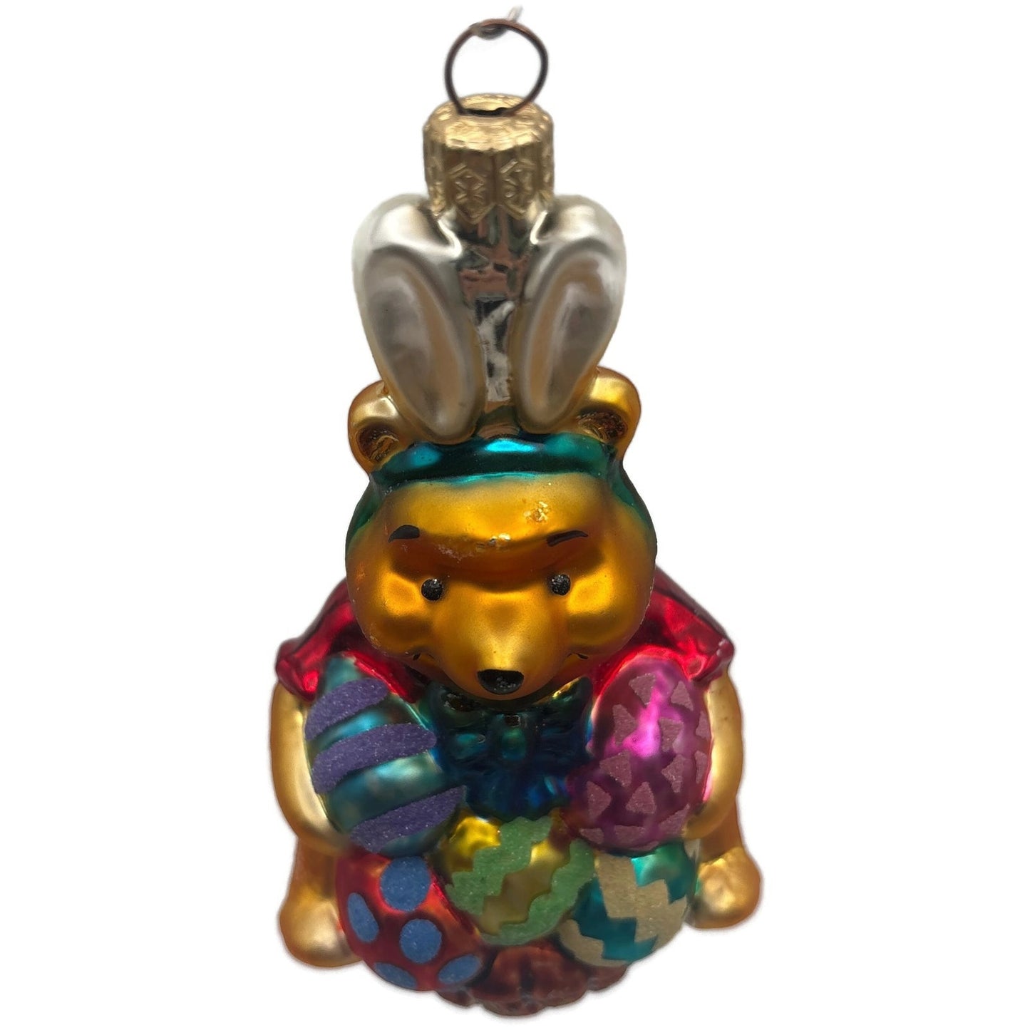 Christopher Radko Easter Pooh Disney Exclusive Easter Egg Ornament 99-DIS-17
