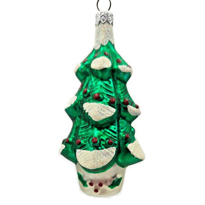Ornament Patricia Breen Classic Tree Red Ornaments Matte Dots Christmas Holiday
