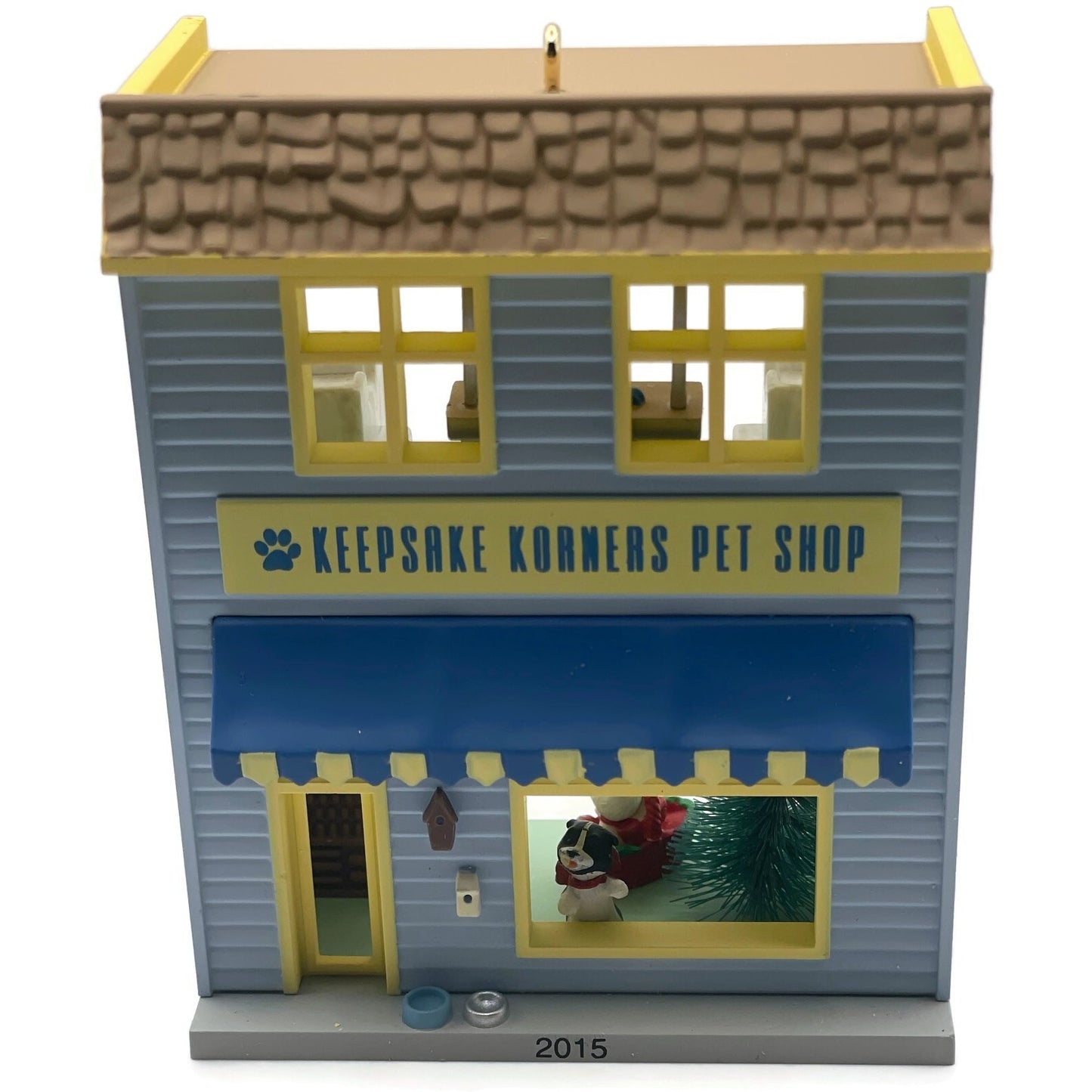Hallmark Keepsake Korners Pet Shop Nostalgic Christmas Village Tree Ornament