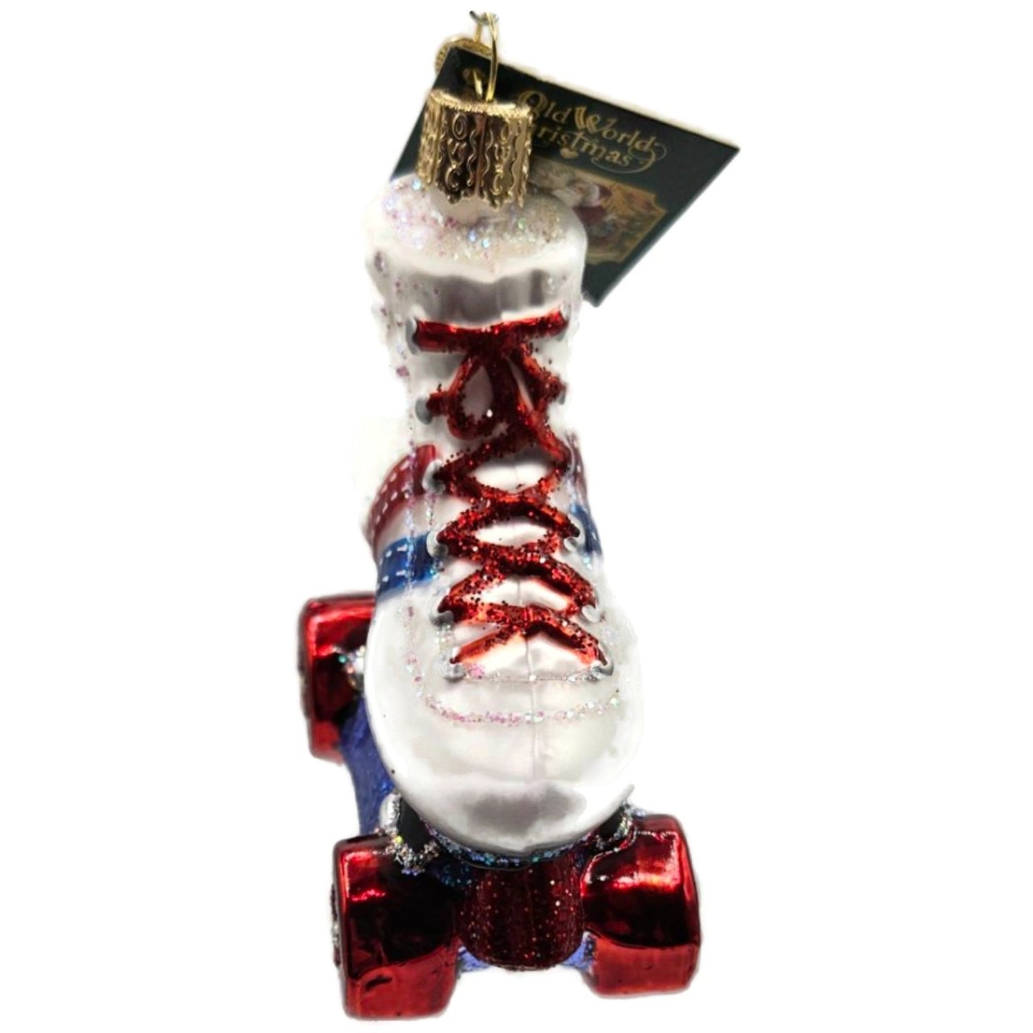 OWC Roller Skate Ornament Shoes Skating Exercise Retro Old World Christmas Tree