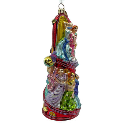 Christopher Radko Nine Ladies Dancing 12 Days Of Christmas Tree Holiday Ornament