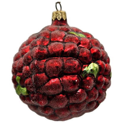 Christopher Radko Cranberry Frost Red Christmas Tree Ornament 97-136-0