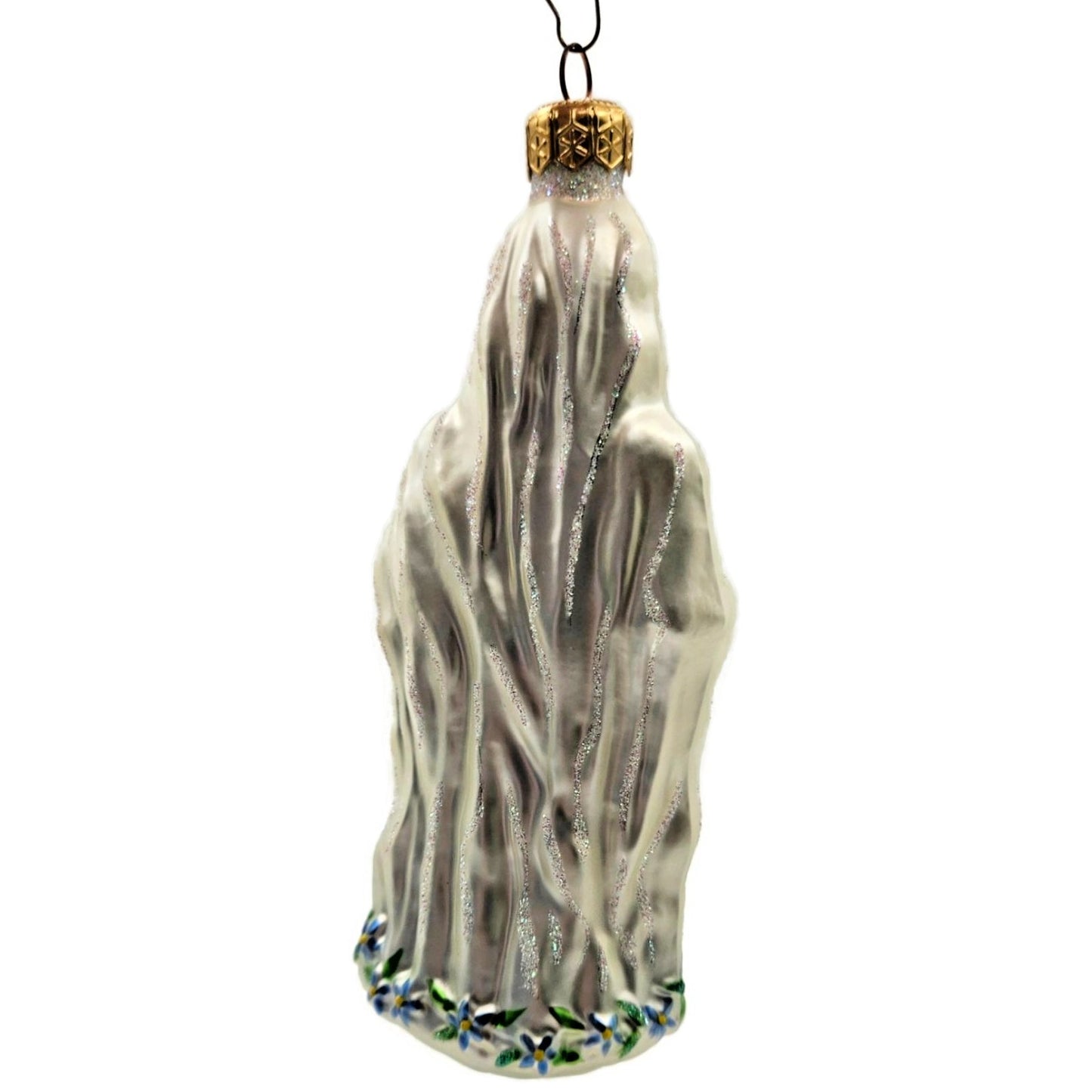 Patricia Breen Bountiful Madonna Baby Jesus Flowers Religous Christmas Ornament