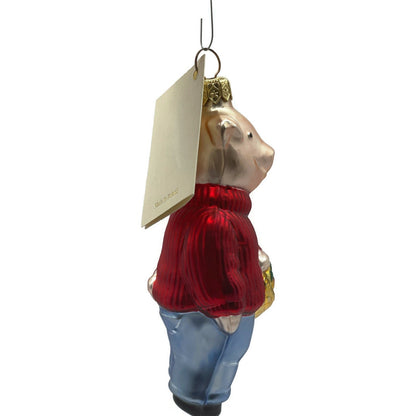 Patricia Breen This Little Piggy Goes to the Market Christmas Tree Ornament