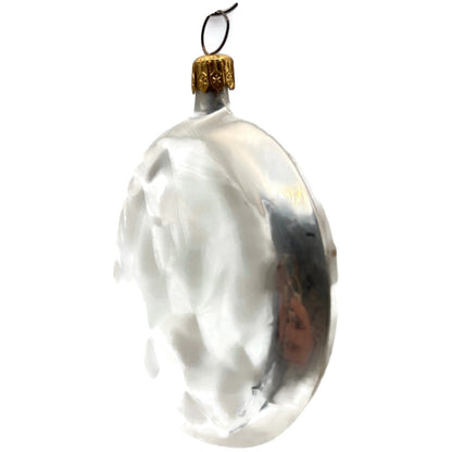 Christopher Radko Home Spun Black Spider in a Web Halloween Ornament 96-011-0