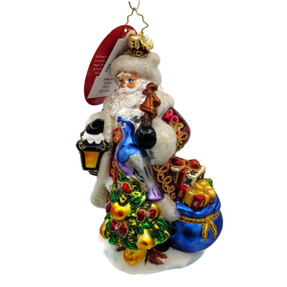 Christopher Radko Santas Pear Tree Christmas Tree Holiday Ornament 1021244