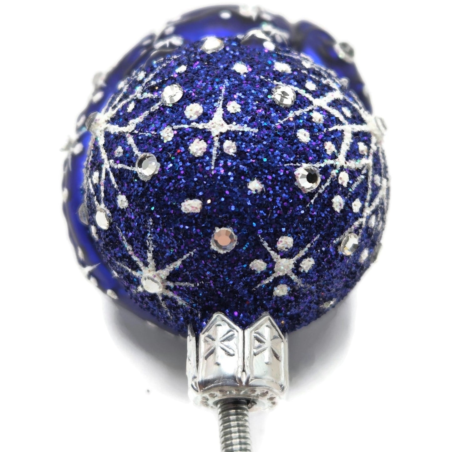 Patricia Breen Ultra Miniature Chameleon Snowflakes Clip On Christmas Ornament