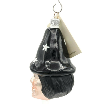 Patricia Breen Witch Hazel Stars Black Hat Halloween Christmas Holiday Ornament